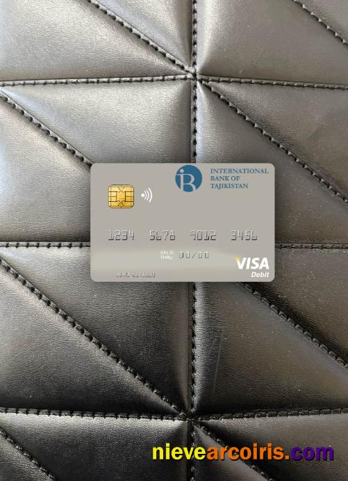 Tajikistan IBT visa debit card photolook